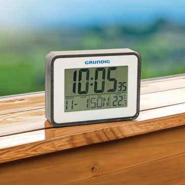 Logotrade promotional gift image of: Grundig weatherstation alarm and calendar