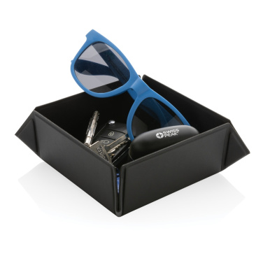 Logo trade promotional products picture of: Swiss Peak RCS recycled PU foldable magnetic storage tray