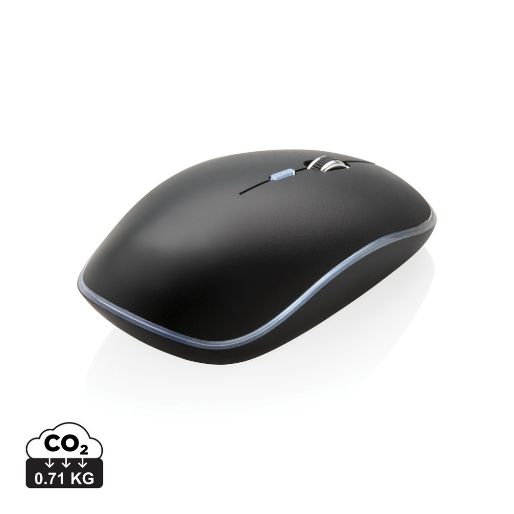 Logotrade promotional items photo of: Light up logo wireless mouse