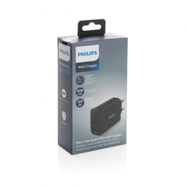 Logotrade promotional product image of: Philips ultra fast PD wall charger