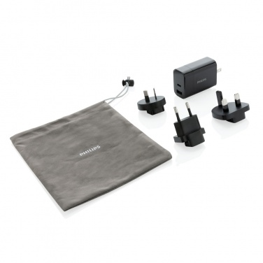 Logo trade promotional giveaway photo of: Philips ultra fast PD travel charger