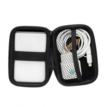 Logo trade advertising products image of: Surge RCS recyled PET 20W type C 3 pcs charging set