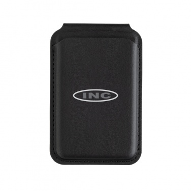 Logotrade promotional gift image of: Magstand RCS recycled PU magnetic phone wallet with stand