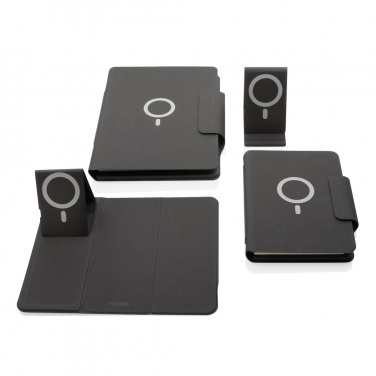 Logotrade promotional gift image of: Artic Magnetic 10W wireless charging phone stand