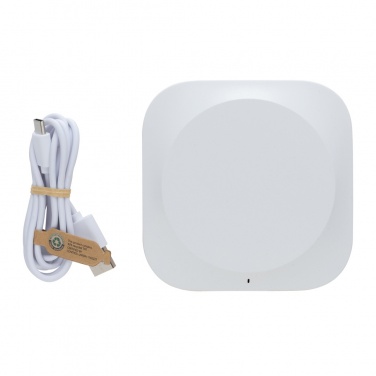 Logotrade corporate gift image of: Oregon RCS recycled plastic and cork 10W wireless