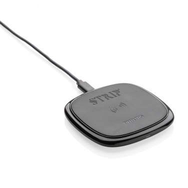 Logo trade promotional gifts picture of: Philips 10W Qi wireless charger