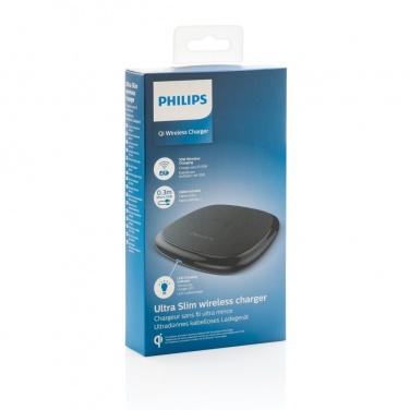 Logo trade promotional gifts image of: Philips 10W Qi wireless charger
