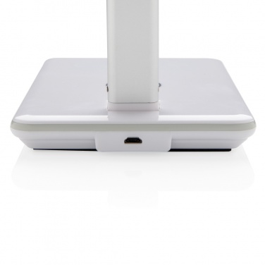Logo trade corporate gifts picture of: 5W Wireless Charging Desk Lamp