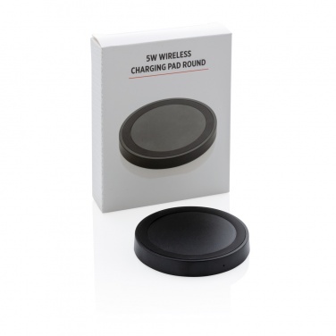 Logotrade promotional giveaway picture of: 5W wireless charging pad round