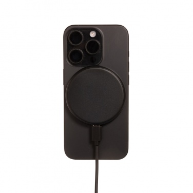 Logotrade promotional item picture of: Magnapad 15W RCS rplastic magnetic 3 in 1 charging pad