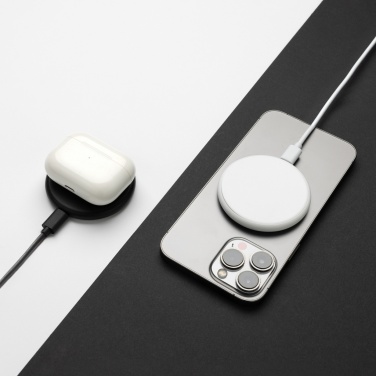 Logotrade corporate gift picture of: Magnapad 15W RCS rplastic magnetic 3 in 1 charging pad