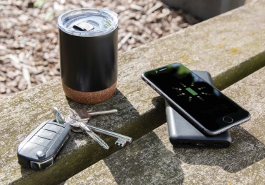 Logo trade promotional gift photo of: 10.000 mAh Fast Charging 10W Wireless Powerbank with PD