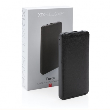 Logotrade promotional merchandise photo of: Tusca 10.000 mAh PU powerbank