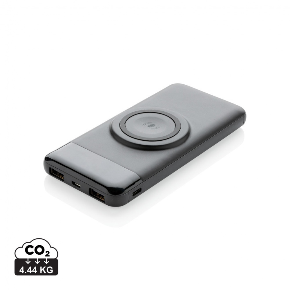 Logotrade promotional product picture of: 10.000 mah wireless powerbank with watch charger