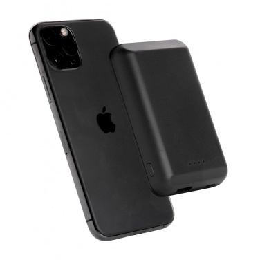 Logotrade promotional merchandise photo of: Magnetic 5.000 mAh 5W wireless powerbank