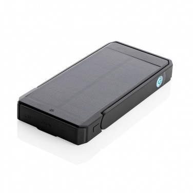 Logotrade promotional products photo of: Skywave RCS recycled plastic solar powerbank 10000 mAh