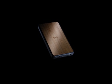 Logo trade promotional items picture of: RCS recycled plastic 8000 mAh Wireless Powerbank