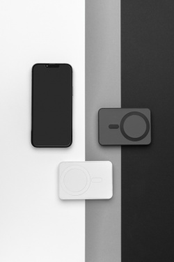 Logotrade promotional giveaway picture of: Magnetix RCS recycled plastic 5000 mah magnetic powerbank