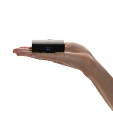 Logo trade promotional merchandise picture of: FlashCharge RCS rplastic 10000 mah fast charge powerbank