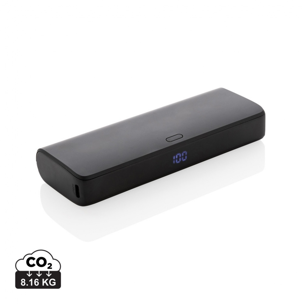 Logo trade promotional products picture of: FlashCharge RCS rplastic 20000 mah fast charge powerbank