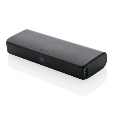 Logo trade corporate gifts image of: FlashCharge RCS rplastic 20000 mah fast charge powerbank