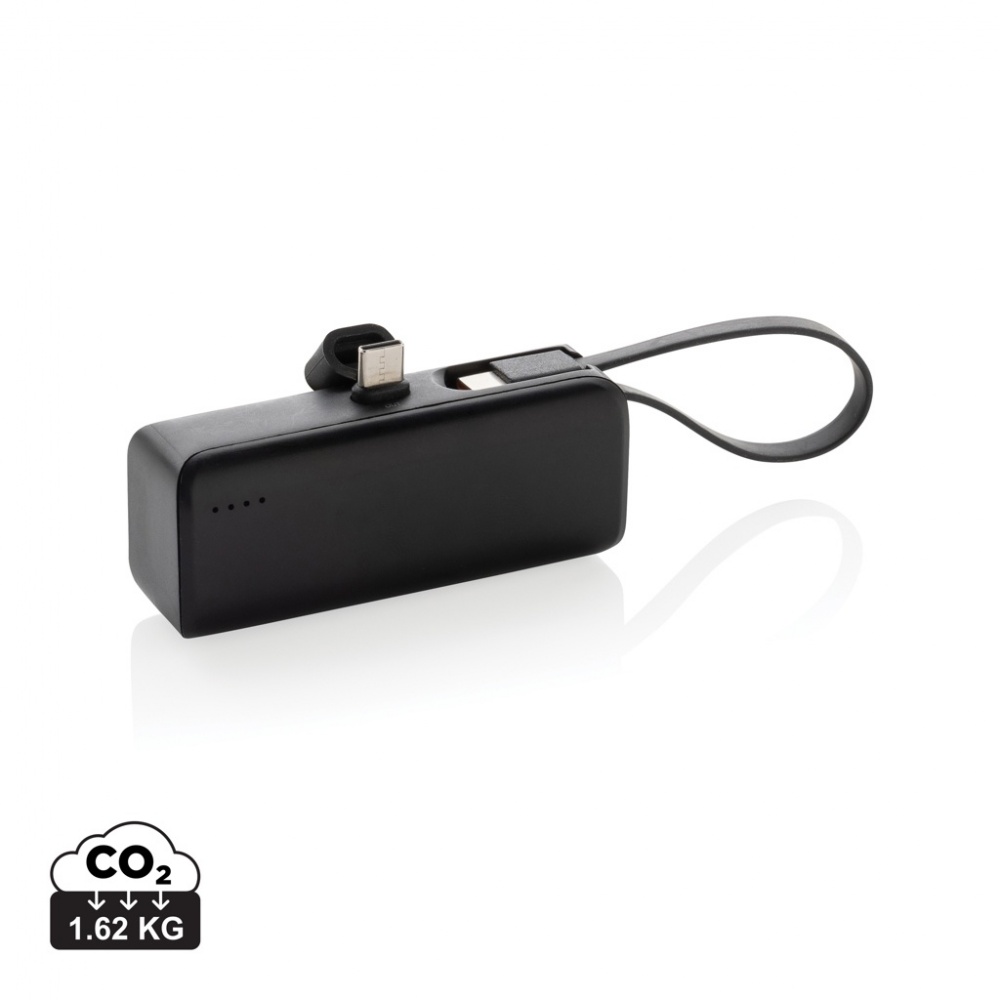 Logotrade business gifts photo of: Powerlink RCS rplastic 3000 mah powerbank USB C connector