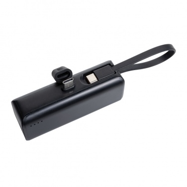 Logo trade advertising products image of: Powerlink RCS rplastic 3000 mah powerbank USB C connector