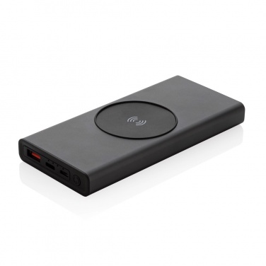 Logo trade corporate gift photo of: Terra RCS recycled 18W aluminium 10000 powerbank 10W