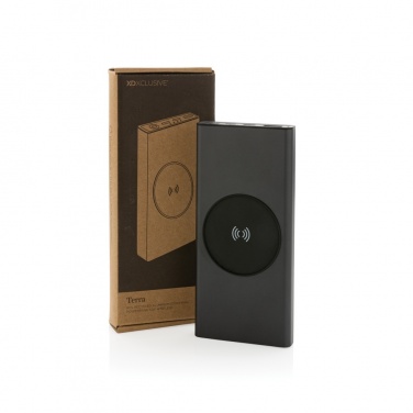 Logotrade promotional giveaway picture of: Terra RCS recycled 18W aluminium 10000 powerbank 10W