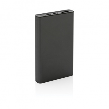 Logotrade promotional merchandise photo of: Terra RCS recycled aluminium powerbank 5.000 mAh