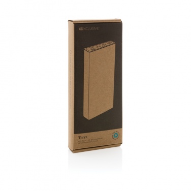 Logotrade promotional item picture of: Terra RCS recycled 18W aluminium powerbank 10.000 mAh