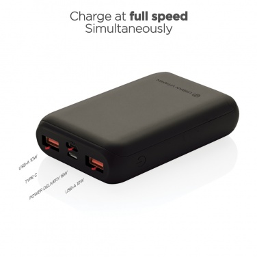 Logotrade promotional item picture of: Urban Vitamin Alameda 10.000 mAh 18W PD powerbank