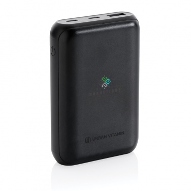 Logo trade promotional gifts picture of: Urban Vitamin Alameda 10.000 mAh 18W PD powerbank