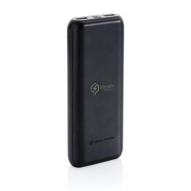 Logo trade promotional gifts picture of: Urban Vitamin Pasadena 20.000 mAh 18W PD powerbank