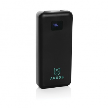 Logotrade promotional item image of: Gridley RCS rplastic 20000 65W laptop powerbank