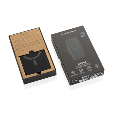Logo trade promotional item photo of: Urban Vitamin Burbank RCS plastic/alu  3000 mah powerbank