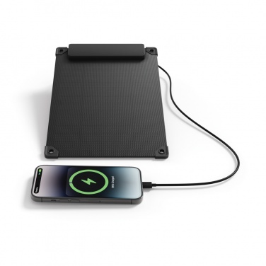 Logo trade advertising products image of: Solarpulse rplastic portable solar panel 5W