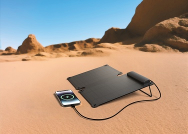 Logotrade promotional merchandise photo of: Solarpulse rplastic portable Solar panel 10W
