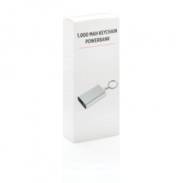 Logotrade promotional giveaways photo of: 1.000 mAh keychain powerbank