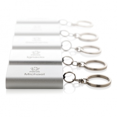 Logo trade promotional merchandise picture of: 1.000 mAh keychain powerbank