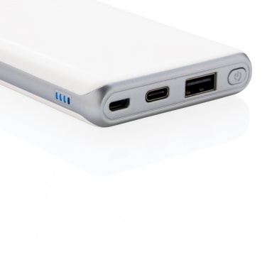Logo trade promotional gifts picture of: Ultra fast 10.000 mAh powerbank with PD