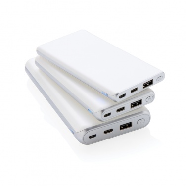 Logotrade promotional giveaway image of: Ultra fast 10.000 mAh powerbank with PD