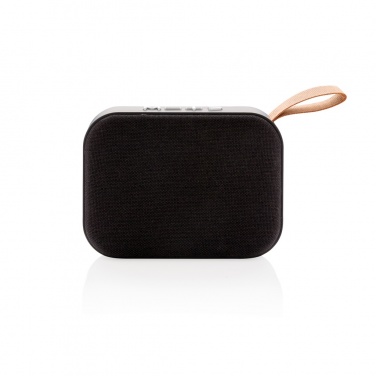 Logo trade promotional products image of: Fabric trend speaker