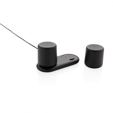 Logotrade corporate gift picture of: Double induction charging speaker