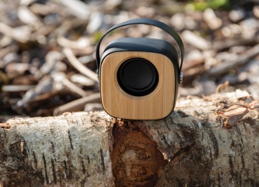 Logotrade promotional product image of: Bamboo 3W Wireless Fashion Speaker