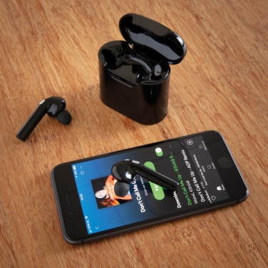 Logotrade business gifts photo of: Liberty wireless earbuds in charging case