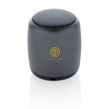 Logotrade promotional gift picture of: Mini aluminium wireless speaker