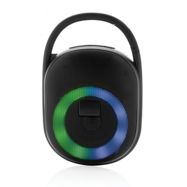 Logo trade promotional giveaways picture of: RCS recycled plastic Lightboom 5W Clip speaker