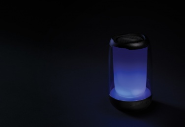 Logo trade corporate gifts image of: RCS recycled plastic Lightboom 5W speaker