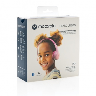 Logo trade promotional gifts image of: Motorola JR 300 kids wireless safety headphone